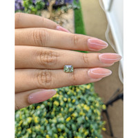 1.30 Ct. Yellowish Green Sapphire from Ceylon (Sri Lanka) Life Style