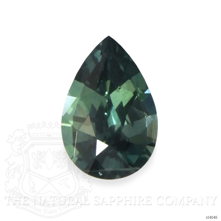 0.68 Ct. Green Sapphire from Ceylon (Sri Lanka)