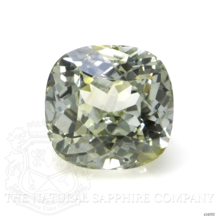 2.02 Ct. Yellowish Green Sapphire from Ceylon (Sri Lanka)