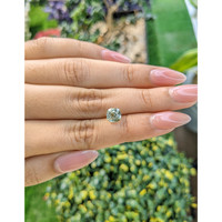 2.02 Ct. Yellowish Green Sapphire from Ceylon (Sri Lanka) Life Style