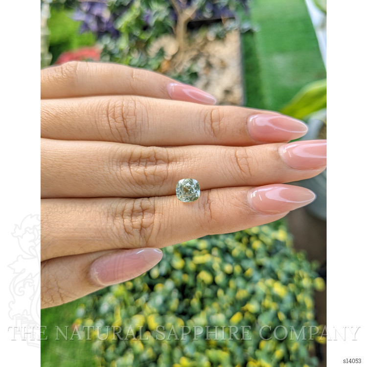 2.02 Ct. Yellowish Green Sapphire from Ceylon (Sri Lanka)