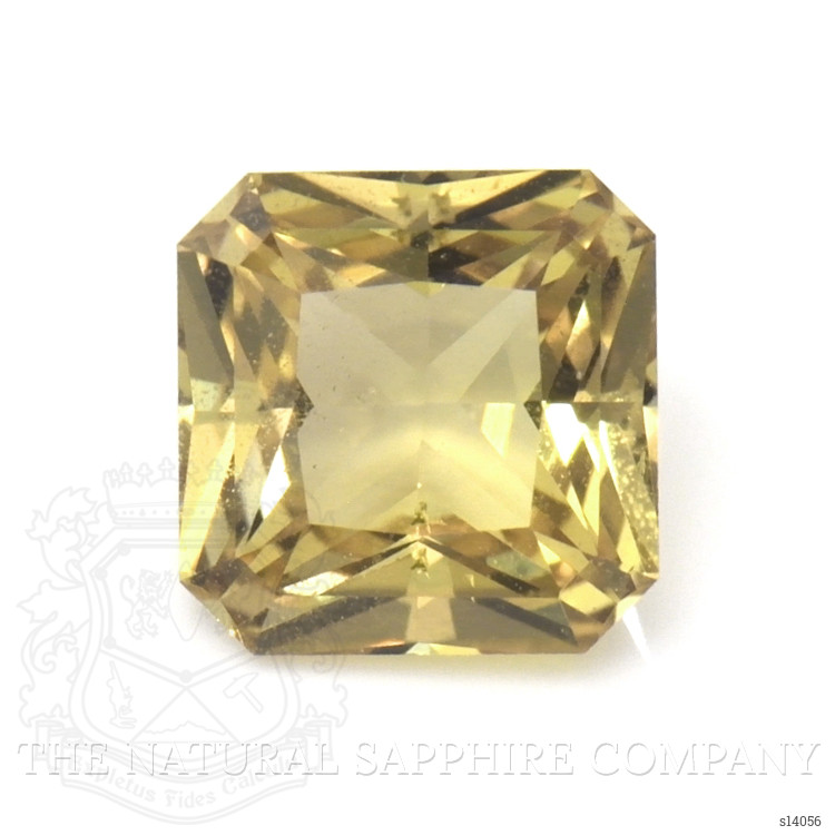 0.96 Ct. Yellowish Brown Sapphire from Ceylon (Sri Lanka)