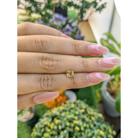 0.96 Ct. Yellowish Brown Sapphire from Ceylon (Sri Lanka) Life Style