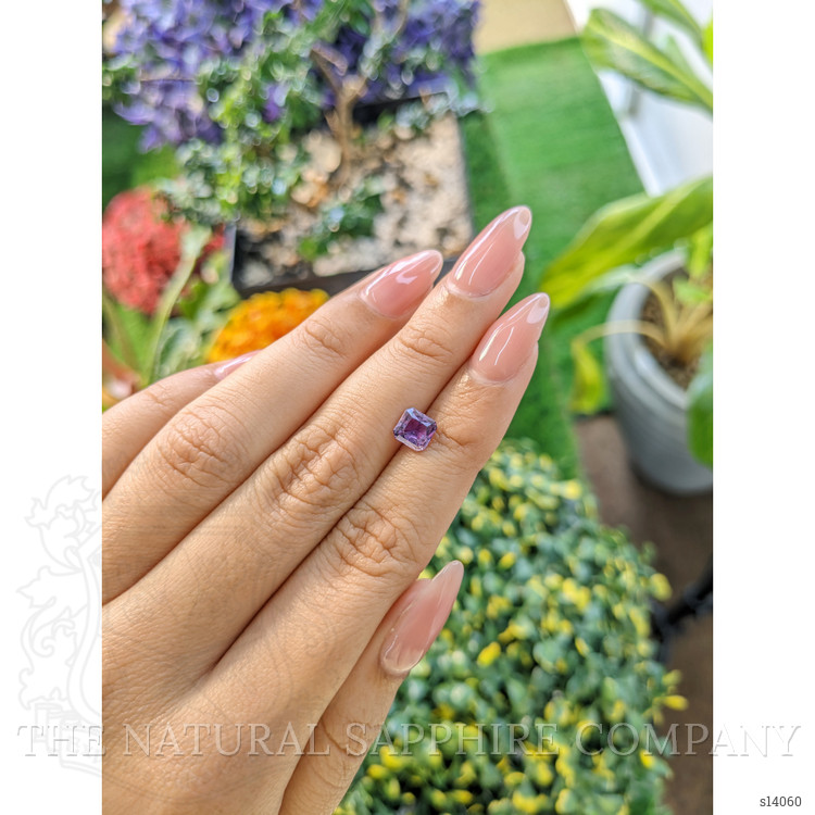 1.20 Ct. Purple Sapphire from Ceylon (Sri Lanka)