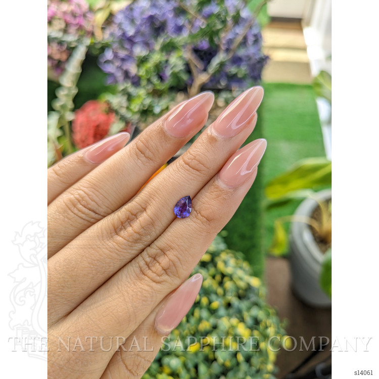 0.75 Ct. Color Change Sapphire from Ceylon (Sri Lanka)