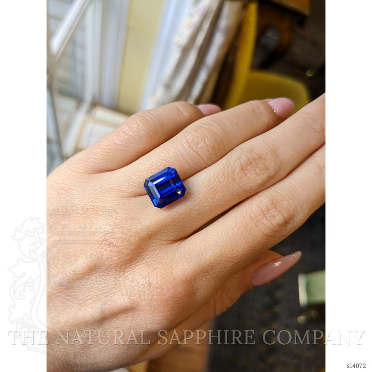 7.57 Ct. Blue Sapphire from Ceylon (Sri Lanka)