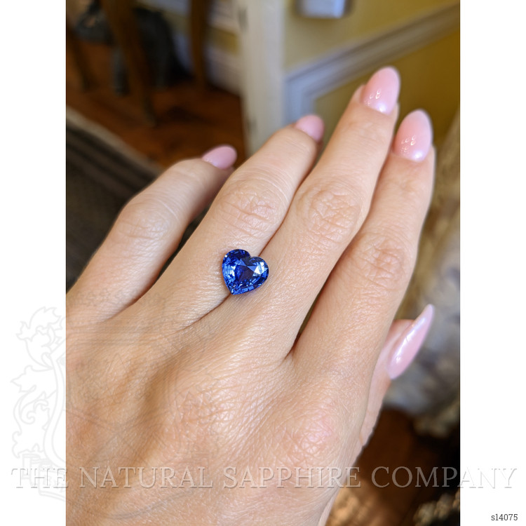 3.05 Ct. Blue Sapphire from Ceylon (Sri Lanka)