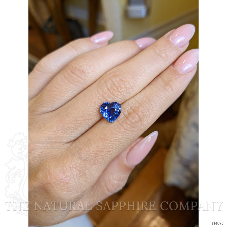 3.05 Ct. Blue Sapphire from Ceylon (Sri Lanka)