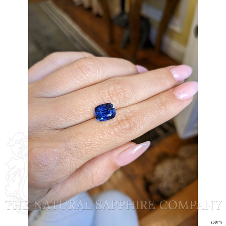3.26 Ct. Blue Sapphire from Ceylon (Sri Lanka)
