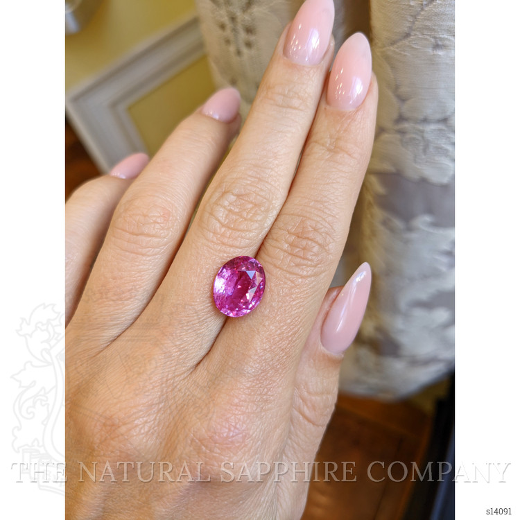 6.02 Ct. Pink Sapphire from Madagascar
