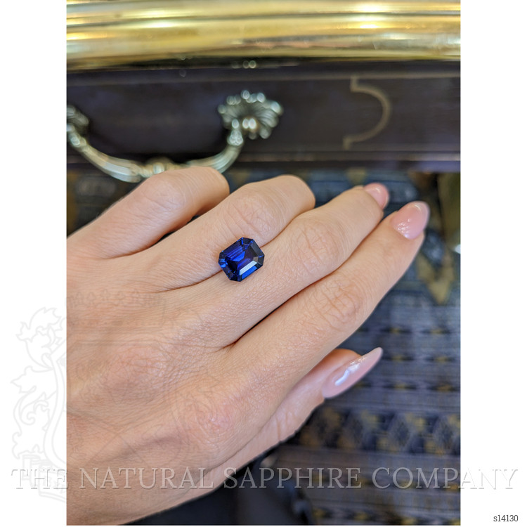 4.02 Ct. Blue Sapphire from Ceylon (Sri Lanka)