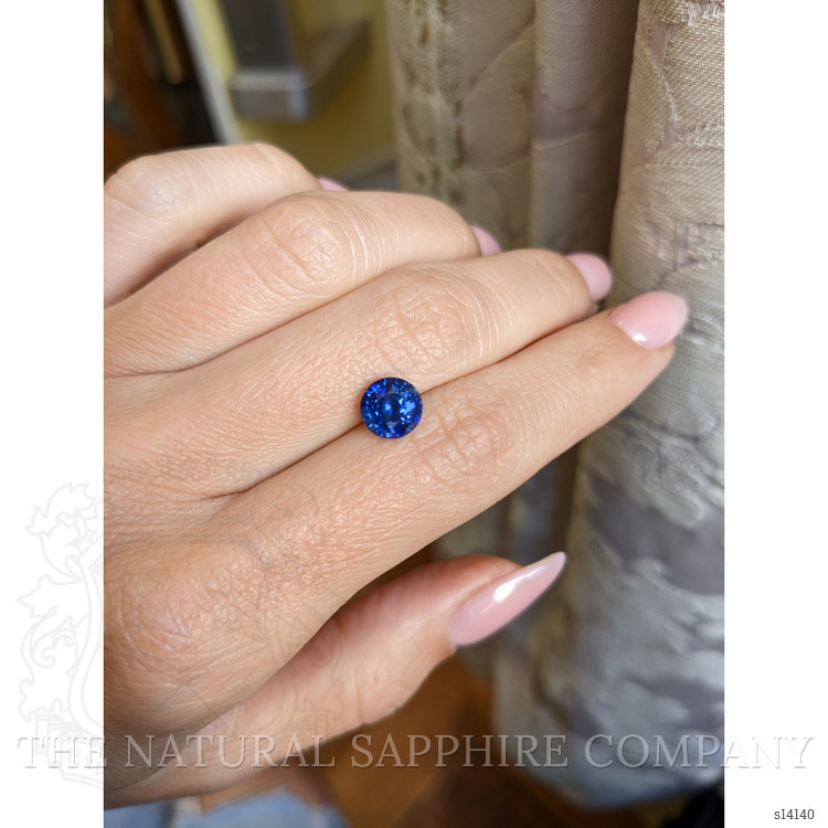 2.25 Ct. Blue Sapphire from Ceylon (Sri Lanka)