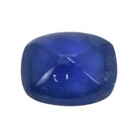 5.57 Ct. Blue Cabochon Sapphire from Ceylon (Sri Lanka) Video
