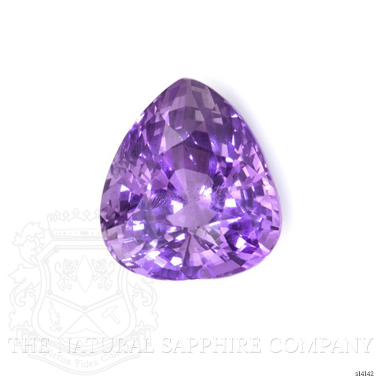 3.70 Ct. Purple Sapphire from Ceylon (Sri Lanka)