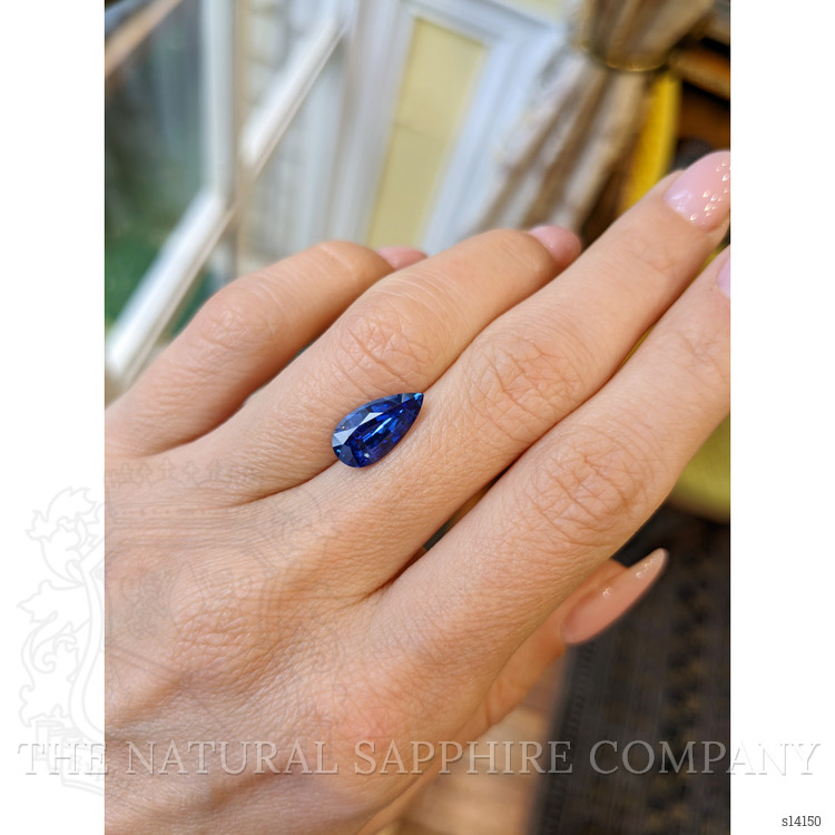 3.09 Ct. Blue Sapphire from Ceylon (Sri Lanka)