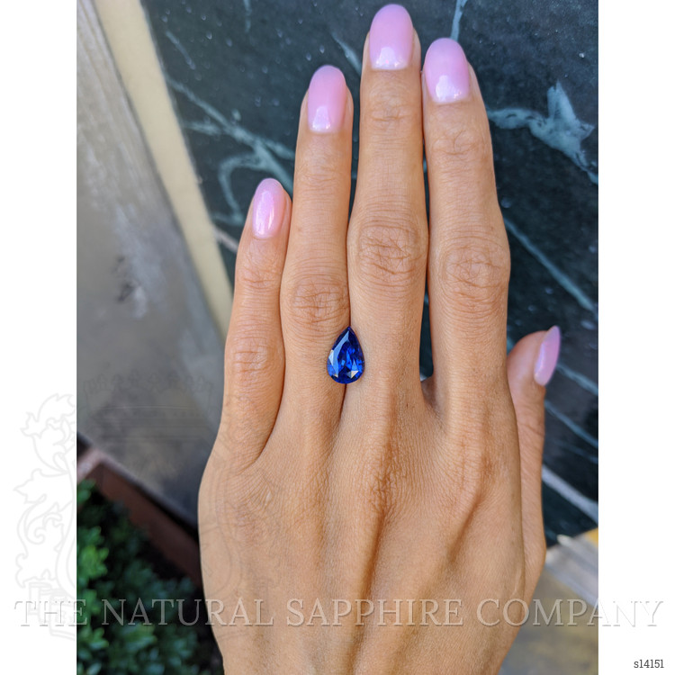 3.53 Ct. Blue Sapphire from Madagascar