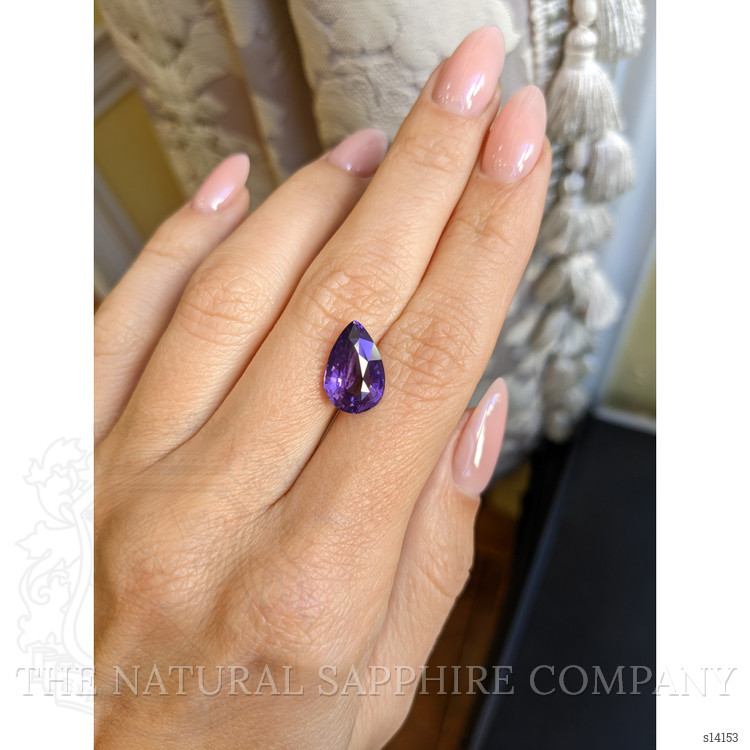 5.01 Ct. Purple Sapphire from Madagascar