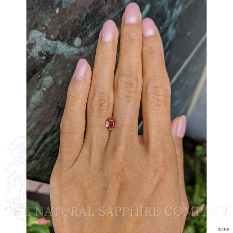 1.24 Ct. Padparadscha Sapphire from Ceylon (Sri Lanka)