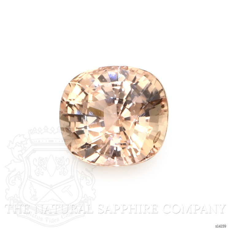 2.54 Ct. Peach Sapphire from Ceylon (Sri Lanka)