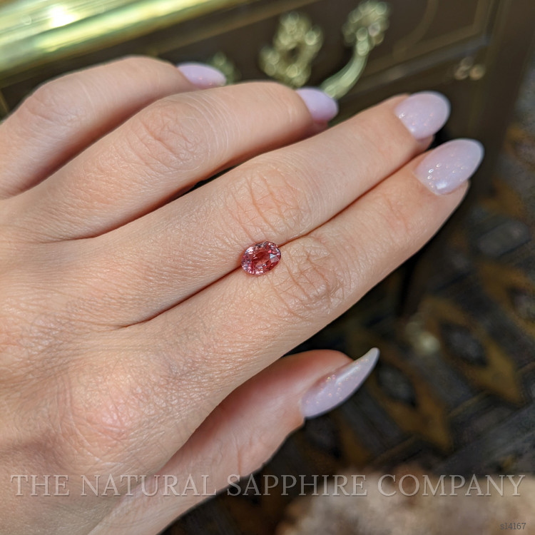 1.04 Ct. Padparadscha Sapphire from Ceylon (Sri Lanka)