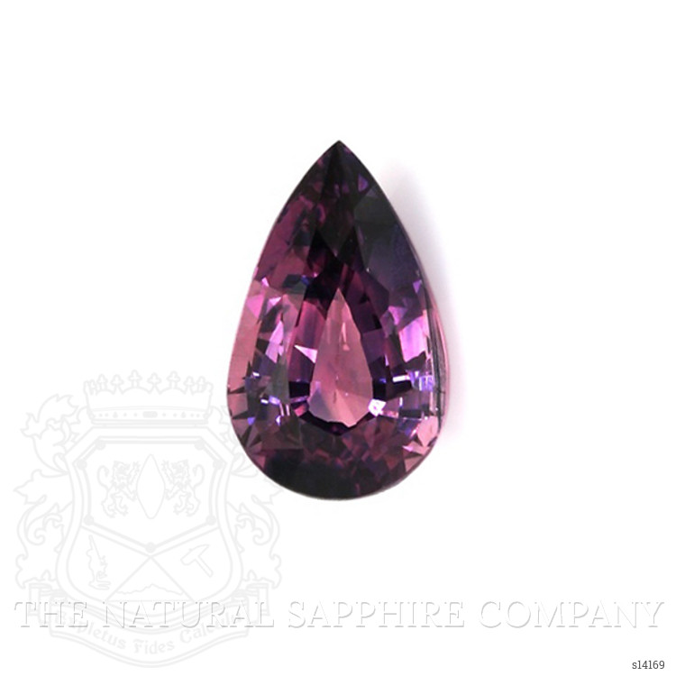 3.02 Ct. Bi Color Sapphire from Ceylon (Sri Lanka)