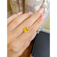 3.50 Ct. Yellow Sapphire from Ceylon (Sri Lanka) Life Style