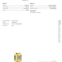 16.05 Ct. Sapphire from Ceylon (Sri Lanka) Scan Report