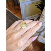 16.05 Ct. Yellow Sapphire from Ceylon (Sri Lanka) Life Style