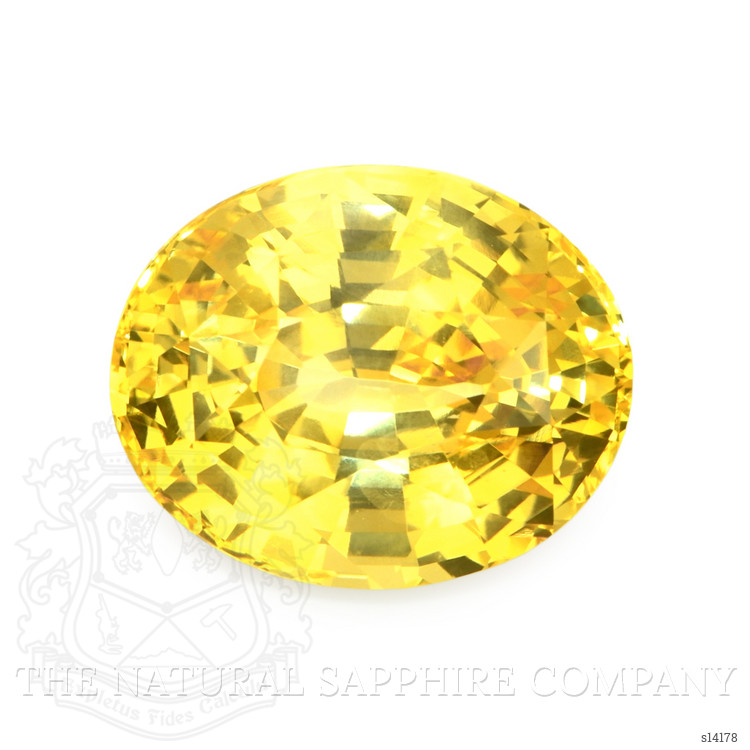 25.76 Ct. Yellow Sapphire from Ceylon (Sri Lanka)