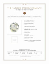 39.23 Ct. Yellow Sapphire from Ceylon (Sri Lanka) Scan Report