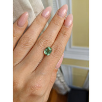 3.02 Ct. Green Sapphire from Ceylon (Sri Lanka) Life Style