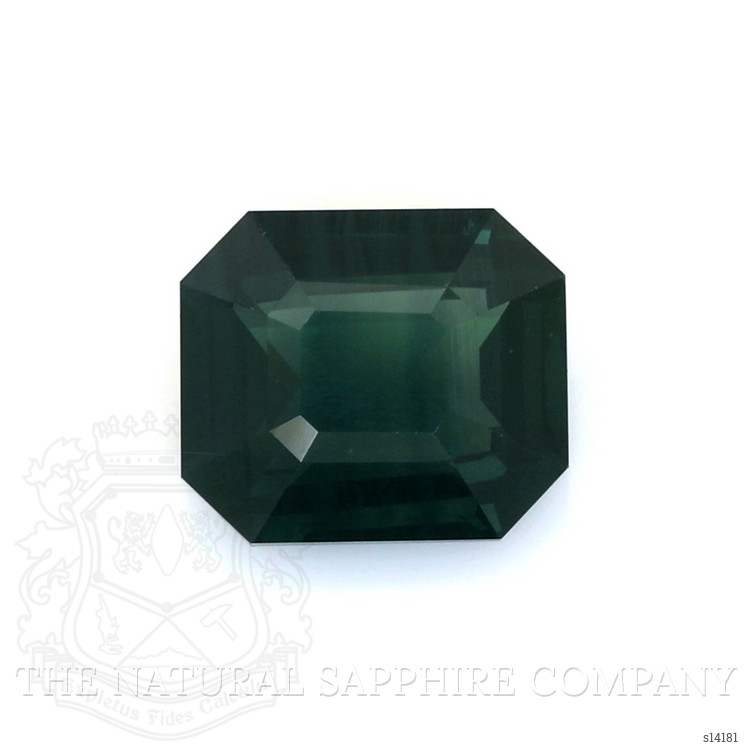 3.21 Ct. Greenish Blue Sapphire from Ceylon (Sri Lanka)