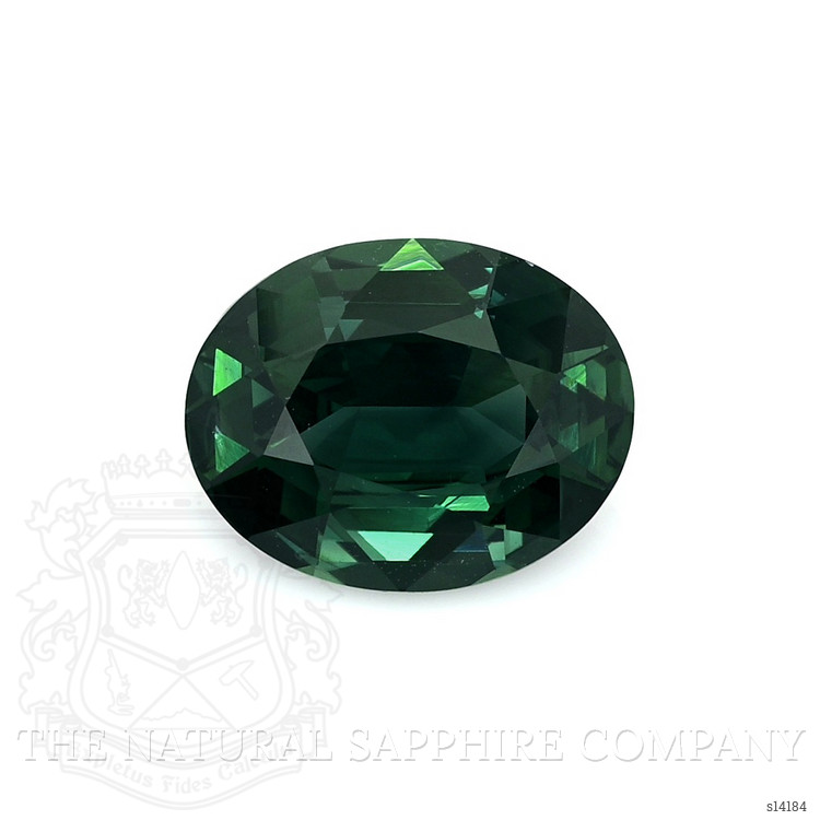7.02 Ct. Green Sapphire from Ceylon (Sri Lanka)