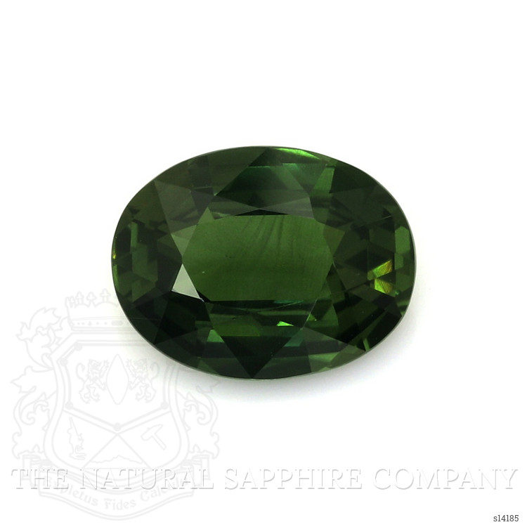 8.13 Ct. Green Sapphire from Ceylon (Sri Lanka)