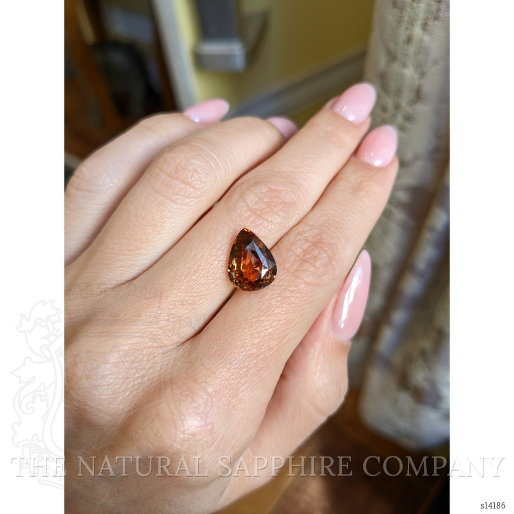 5.03 Ct. Bi Color Sapphire from Ceylon (Sri Lanka)