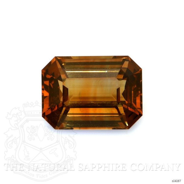 5.53 Ct. Orange Sapphire from Ceylon (Sri Lanka)