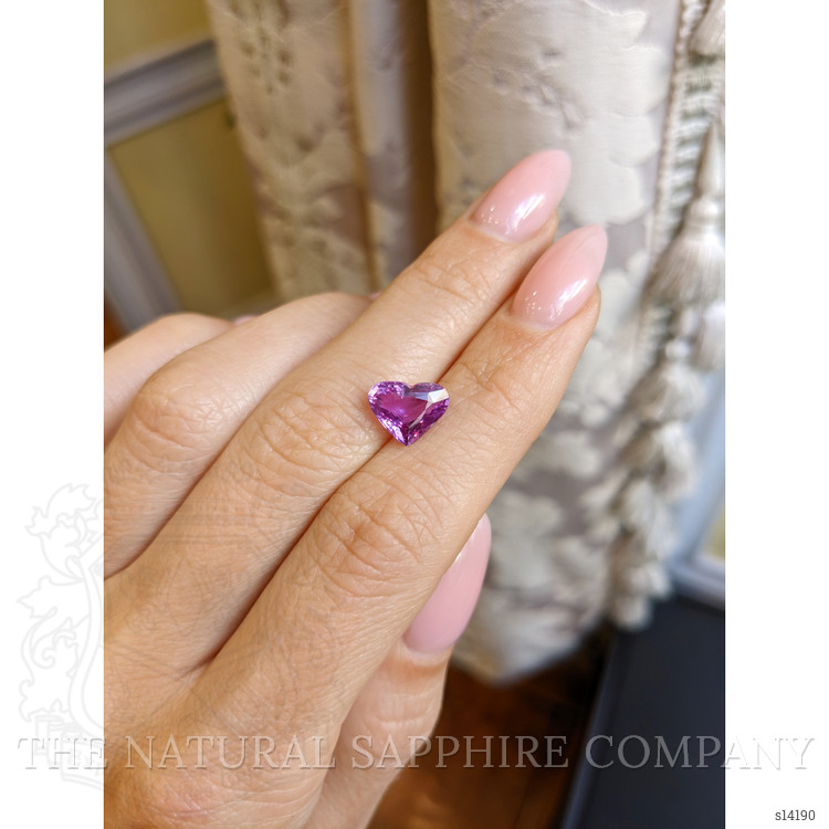 3.02 Ct. Pinkish Purple Sapphire from Ceylon (Sri Lanka)