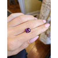 4.00 Ct. Purple Sapphire from Ceylon (Sri Lanka) Life Style