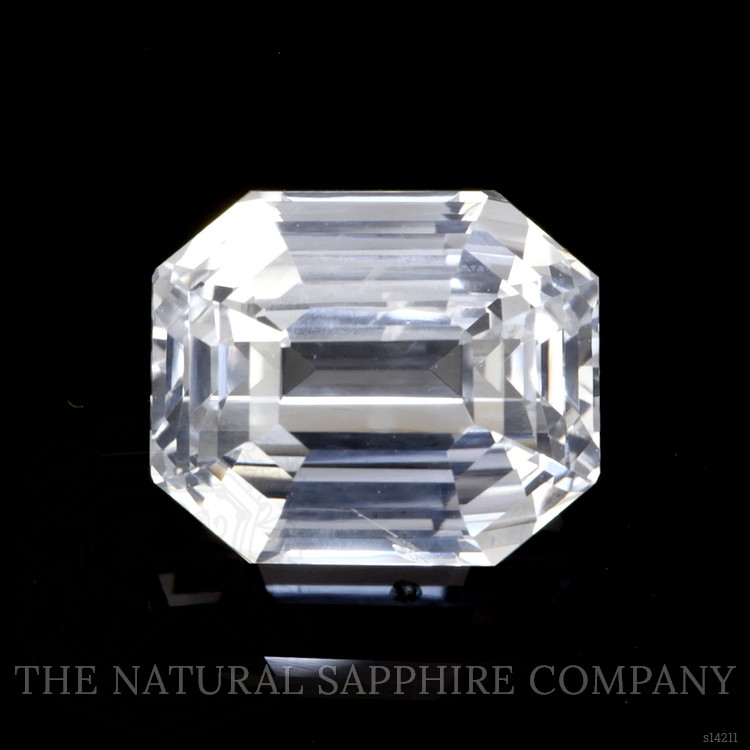 10.04 Ct. White Sapphire from Ceylon (Sri Lanka)