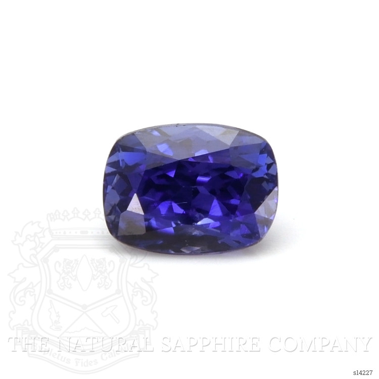 0.79 Ct. Purplish Blue Sapphire from Ceylon (Sri Lanka)
