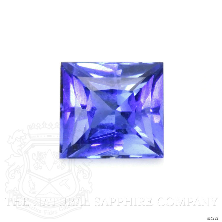 0.58 Ct. Purplish Blue Sapphire from Ceylon (Sri Lanka)