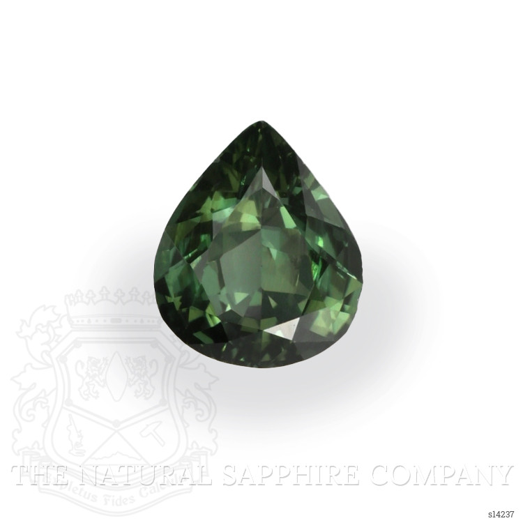 1.73 Ct. Green Sapphire from Ceylon (Sri Lanka)