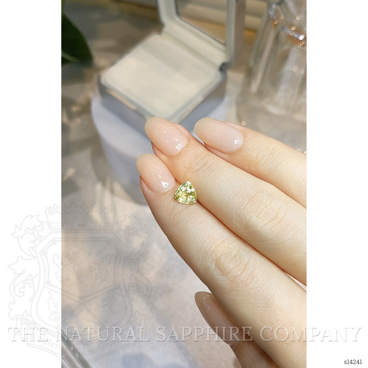 1.74 Ct. Yellow Sapphire from Ceylon (Sri Lanka)