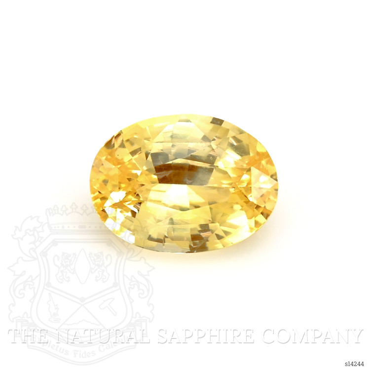 2.83 Ct. Yellow Sapphire from Ceylon (Sri Lanka)