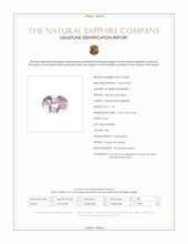 1.78 Ct. Pink Sapphire from Ceylon (Sri Lanka) Scan Report
