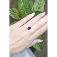 1.40 Ct. Purple Sapphire from Ceylon (Sri Lanka) Life Style