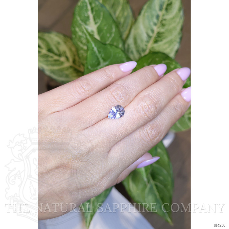 2.27 Ct. Blue Sapphire from Ceylon (Sri Lanka)