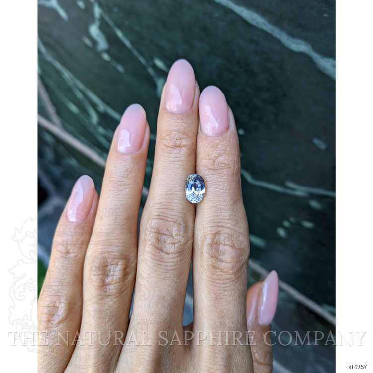 2.44 Ct. Bi Color Sapphire from Ceylon (Sri Lanka)