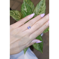 2.44 Ct. Bi Color Sapphire from Ceylon (Sri Lanka) Life Style