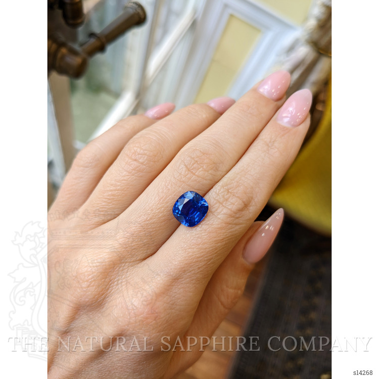 5.10 Ct. Blue Sapphire from Ceylon (Sri Lanka)